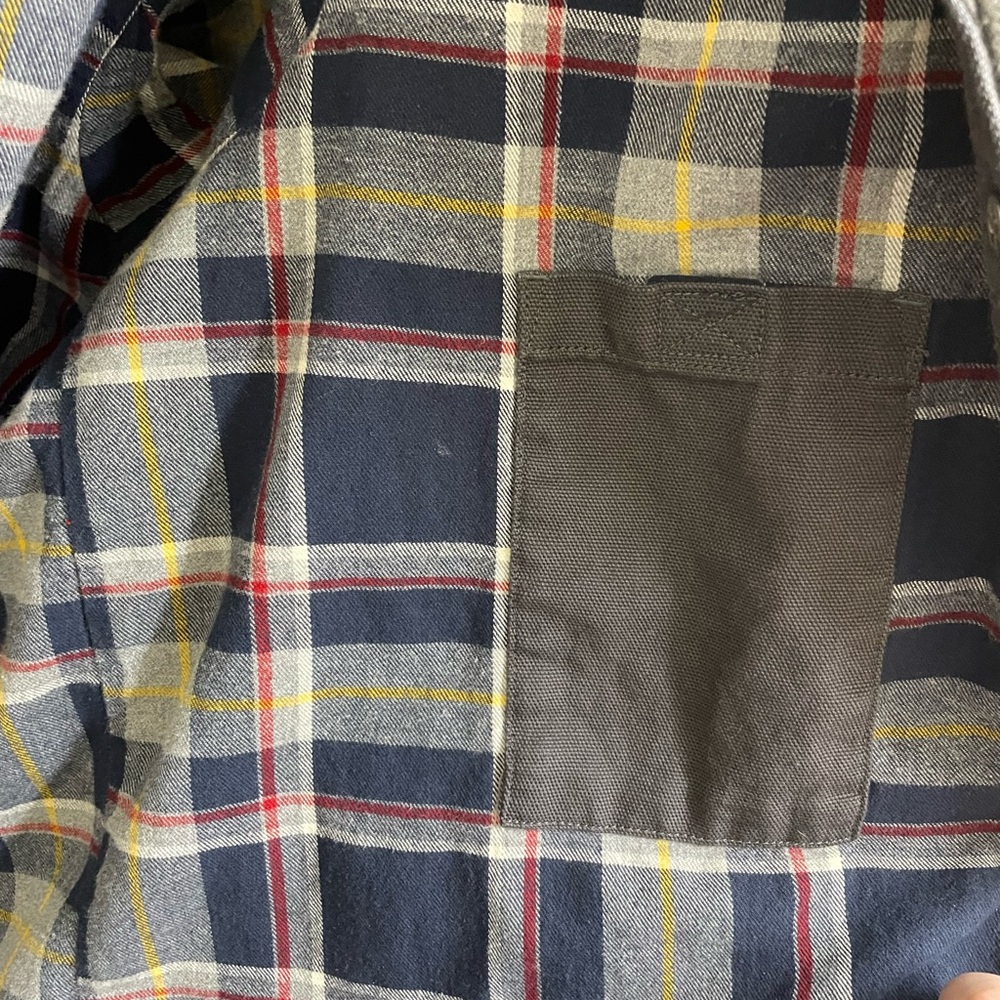 Duluth Trading Co Gray Lightweight Shirt Jacket - Picture 3 of 4